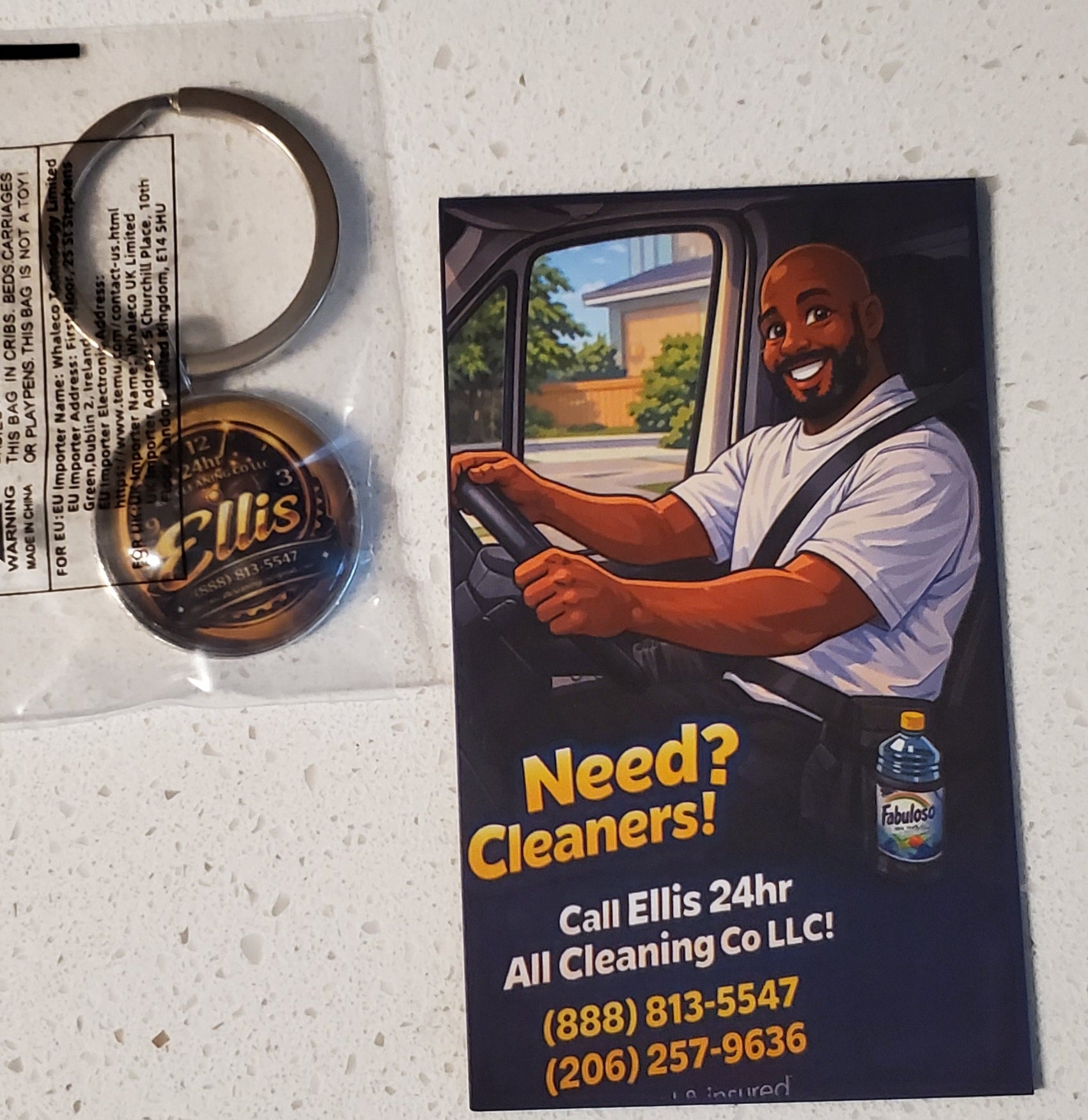 Ellis 24hr business cards 50 pack