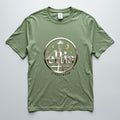 ESW men's oversized sage green streetwear tee