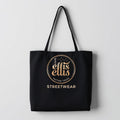 ESW black streetwear tote bag